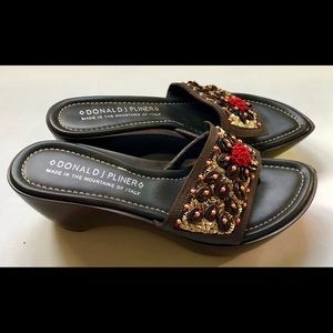 Donald J. Pliner Slip On Wedges